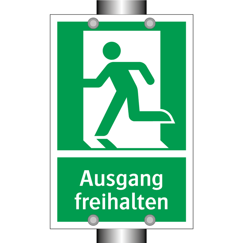 Ausgang freihalten