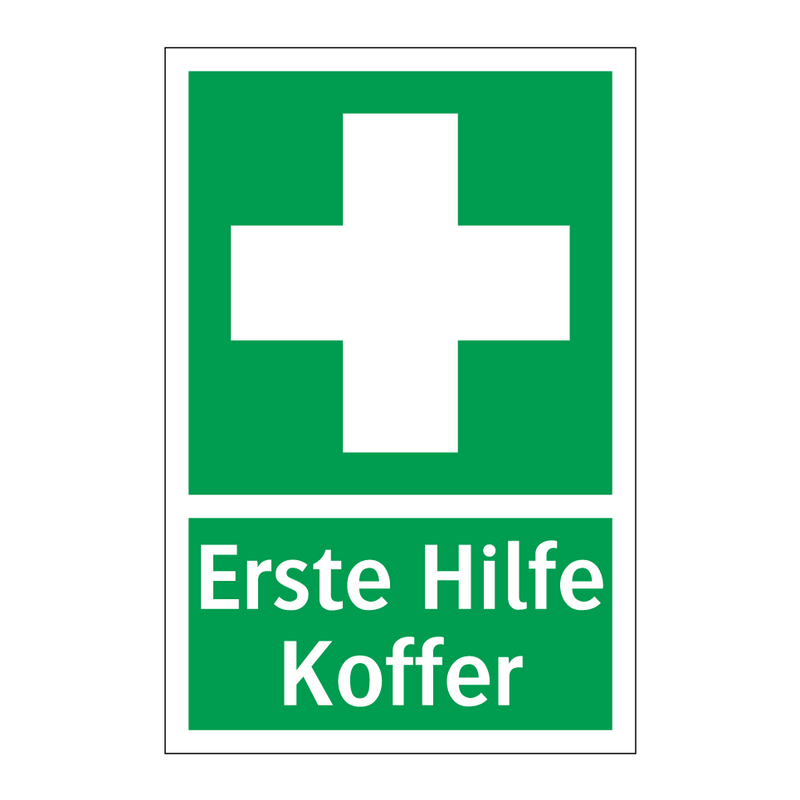 Erste Hilfe Koffer