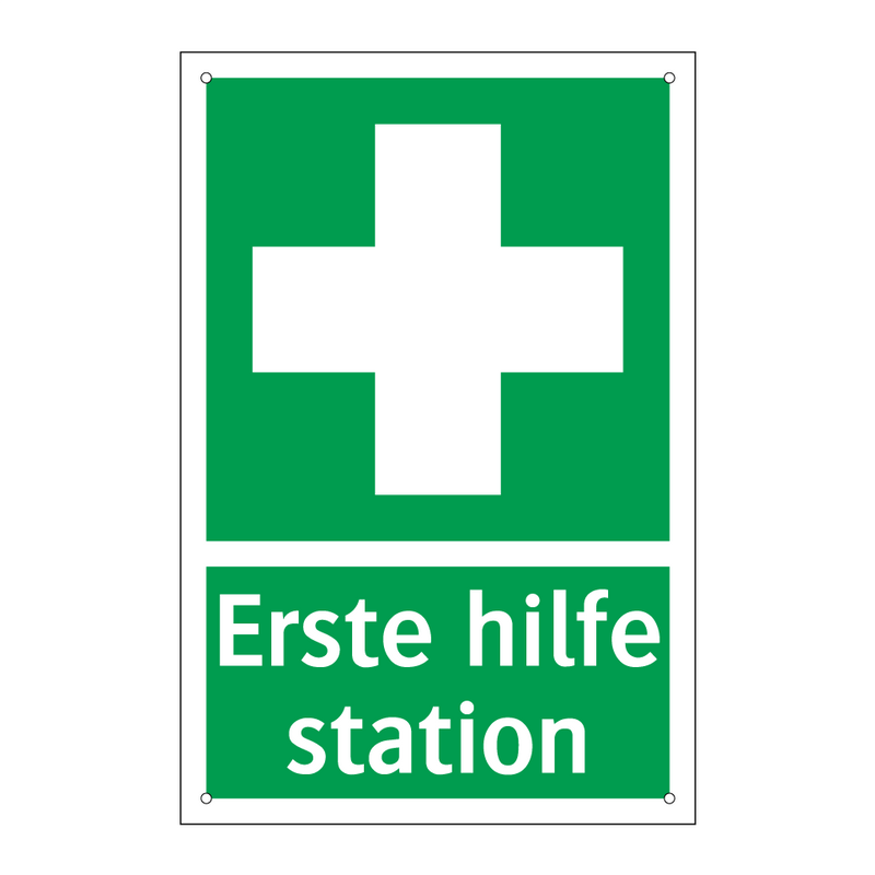 Erste hilfe station