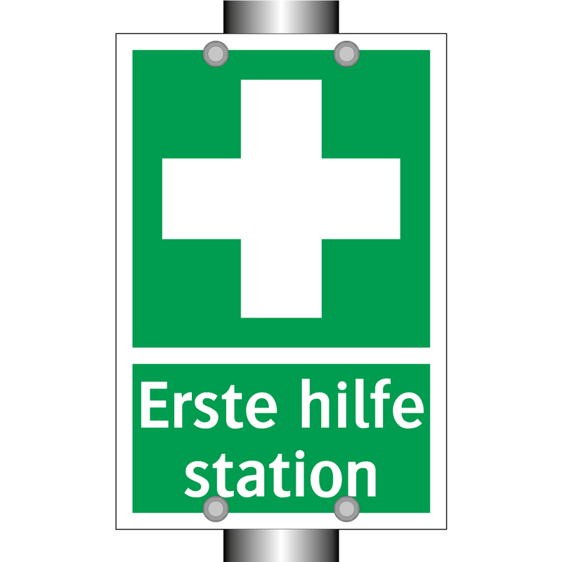 Erste hilfe station