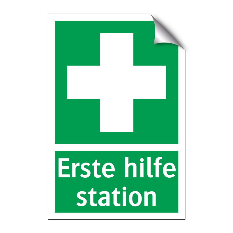 Erste hilfe station