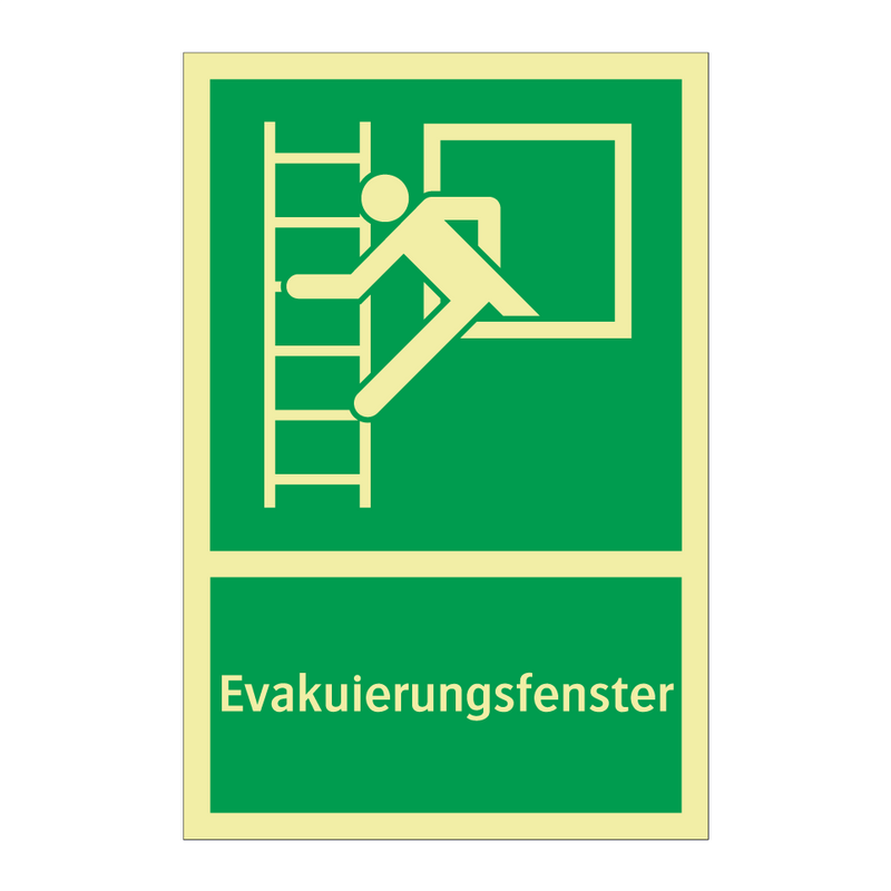 Evakuierungsfenster