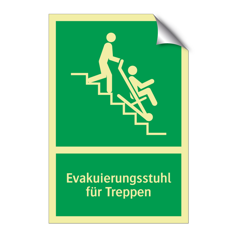 Evakuierungsstuhl für Treppen