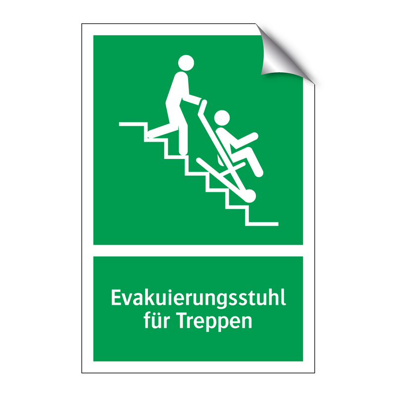 Evakuierungsstuhl für Treppen