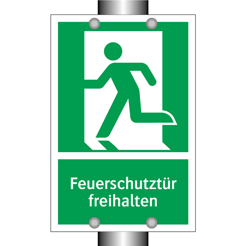 Feuerschutztür freihalten