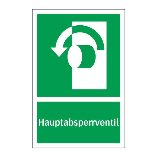 Hauptabsperrventil