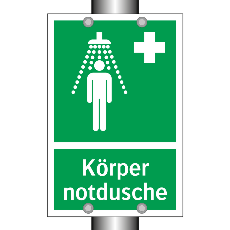 Körper notdusche