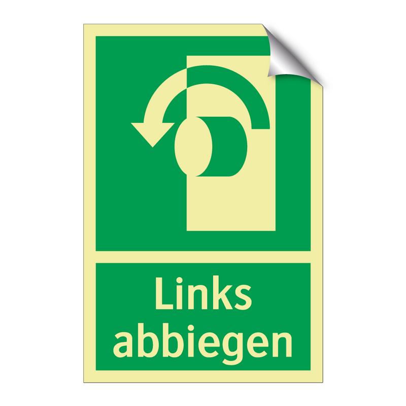 Links abbiegen