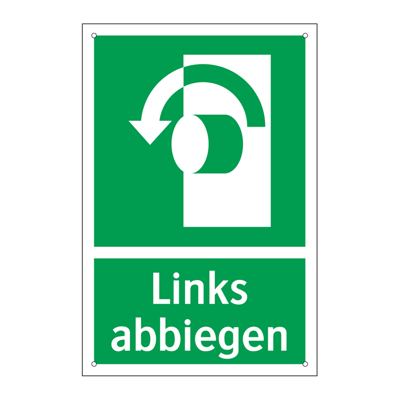 Links abbiegen