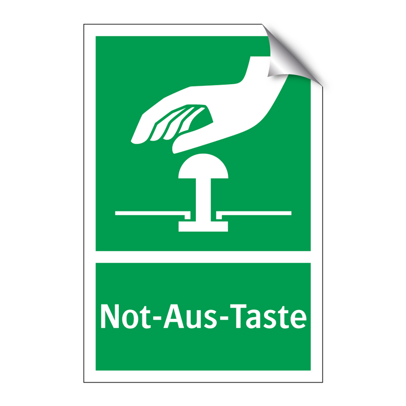 Not-Aus-Taste