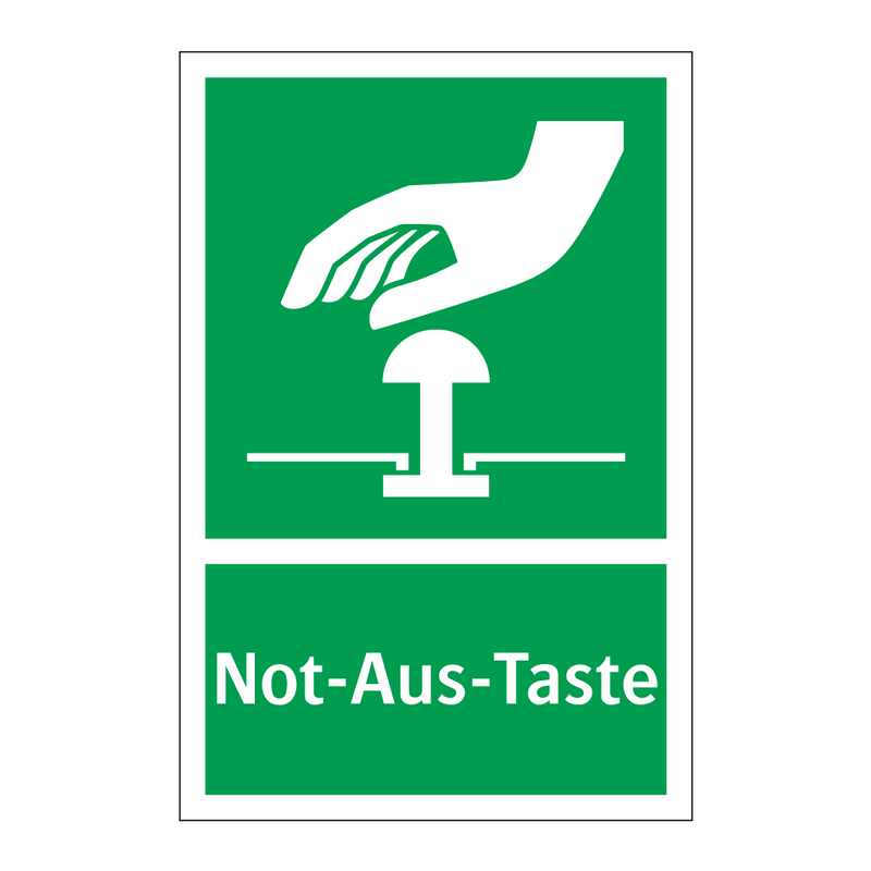 Not-Aus-Taste