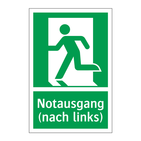 Notausgang (nach links)