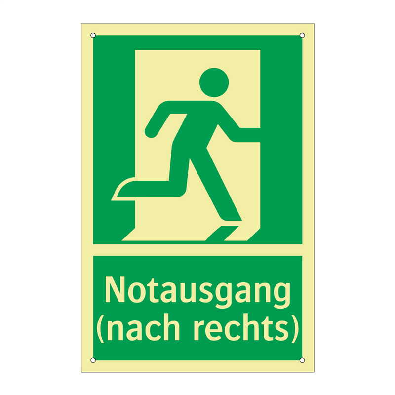 Notausgang (nach rechts)