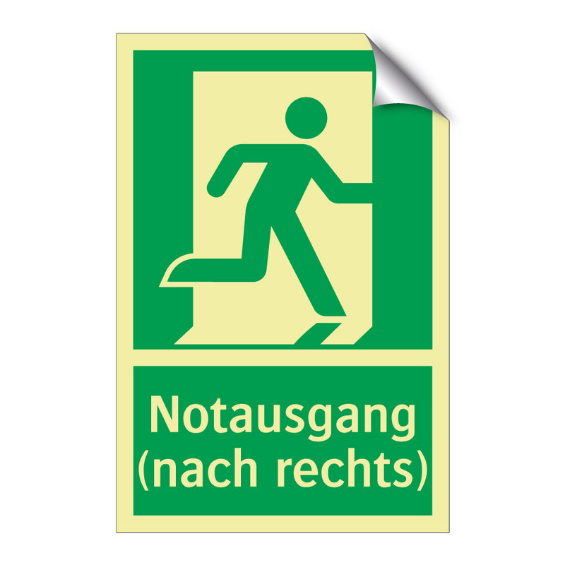 Notausgang (nach rechts)