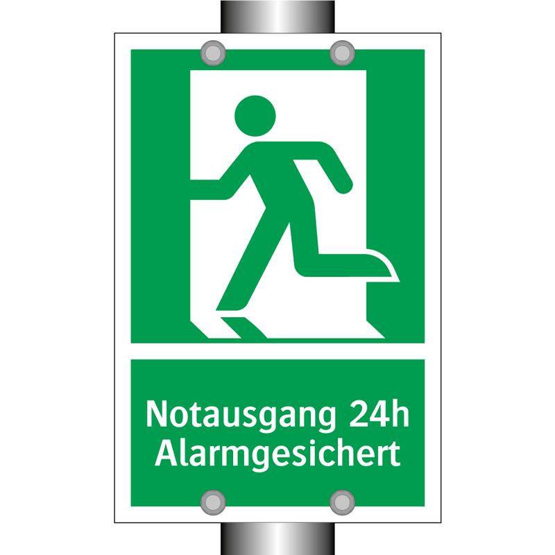 Notausgang 24h Alarmgesichert