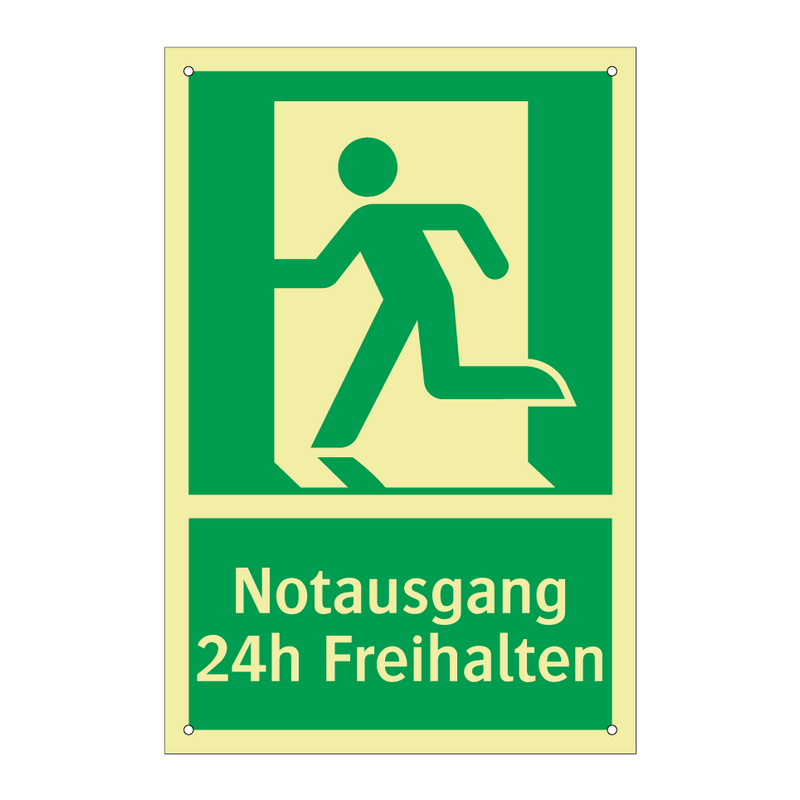 Notausgang 24h Freihalten