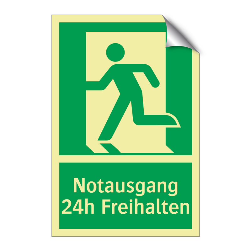 Notausgang 24h Freihalten