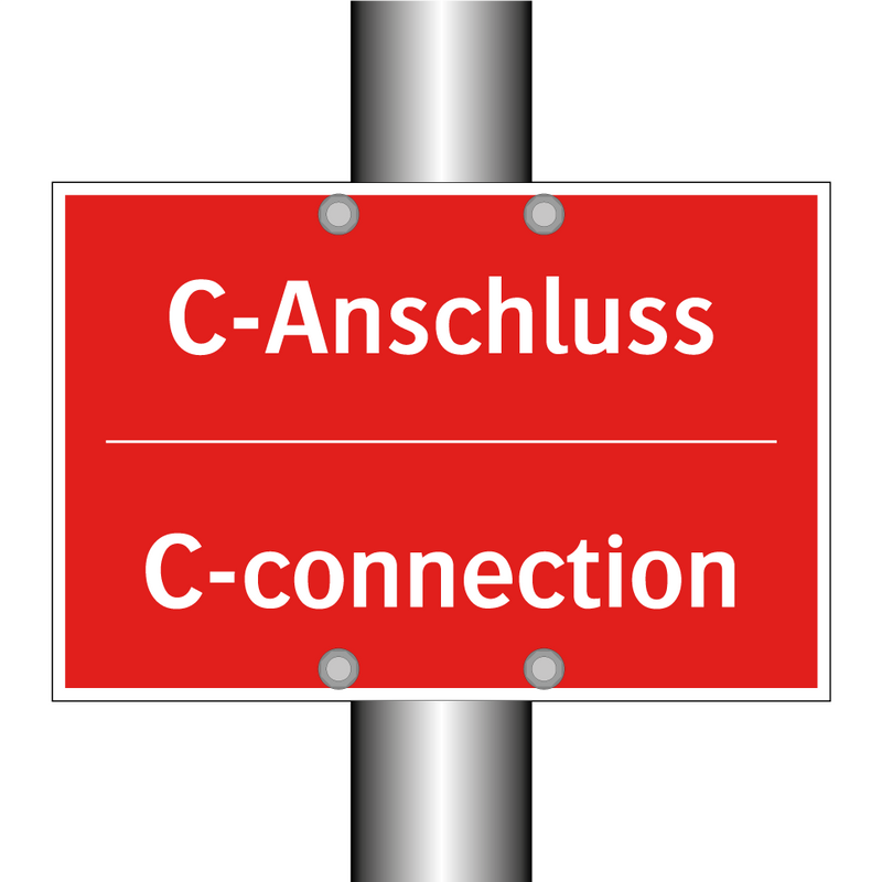 C-Anschluss - C-connection