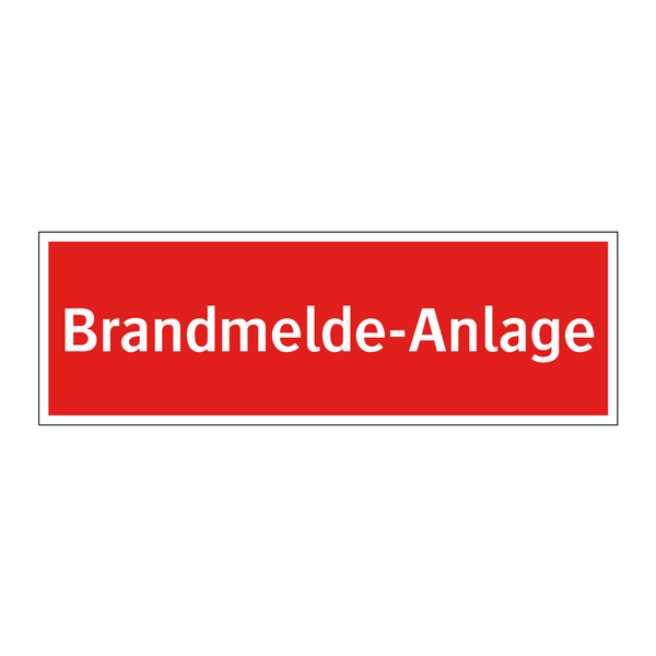 Brandmelde-Anlage