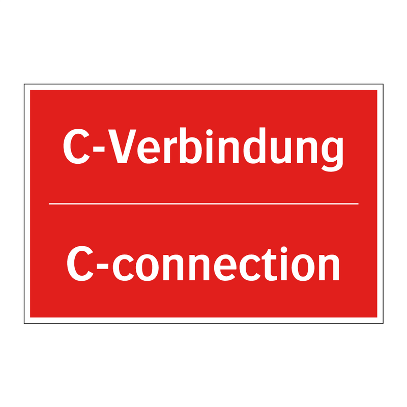 C-Verbindung - C-connection