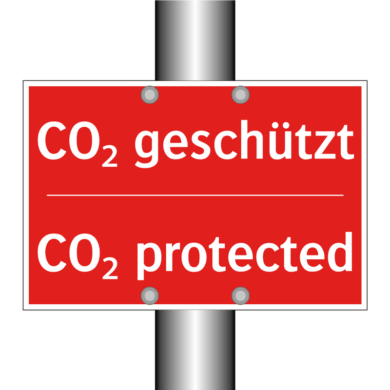 CO₂ geschützt - CO₂ protected