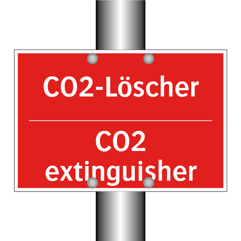 CO2-Löscher - CO2 extinguisher