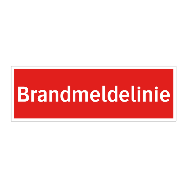 Brandmeldelinie