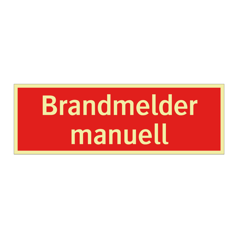 Brandmelder manuell