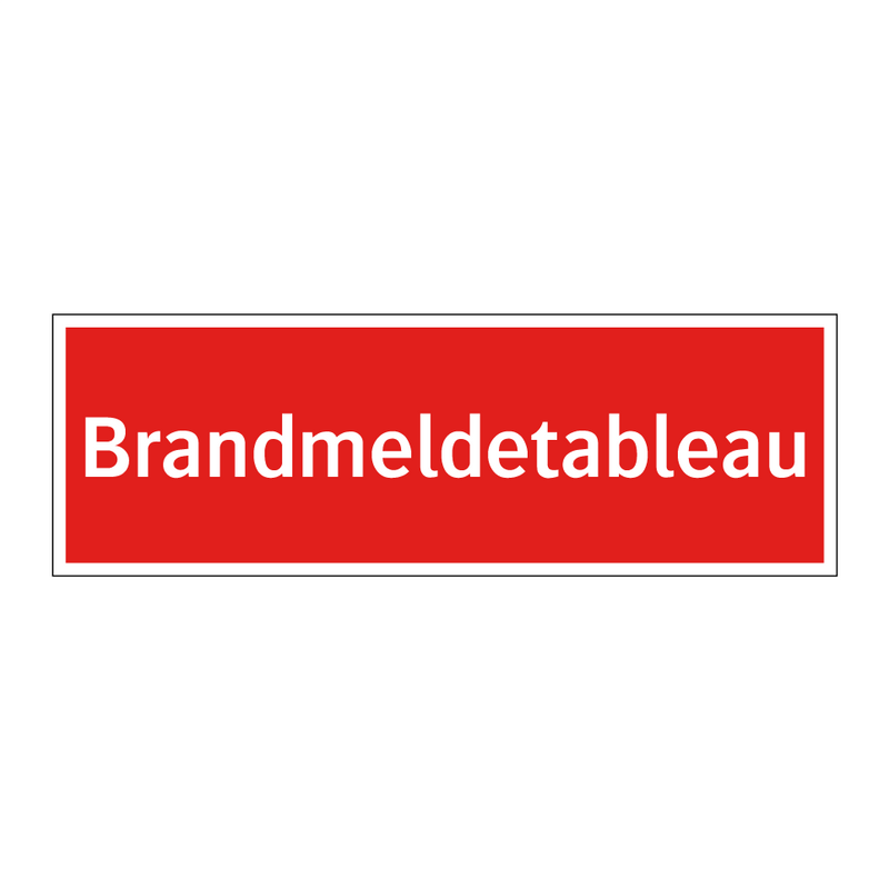 Brandmeldetableau