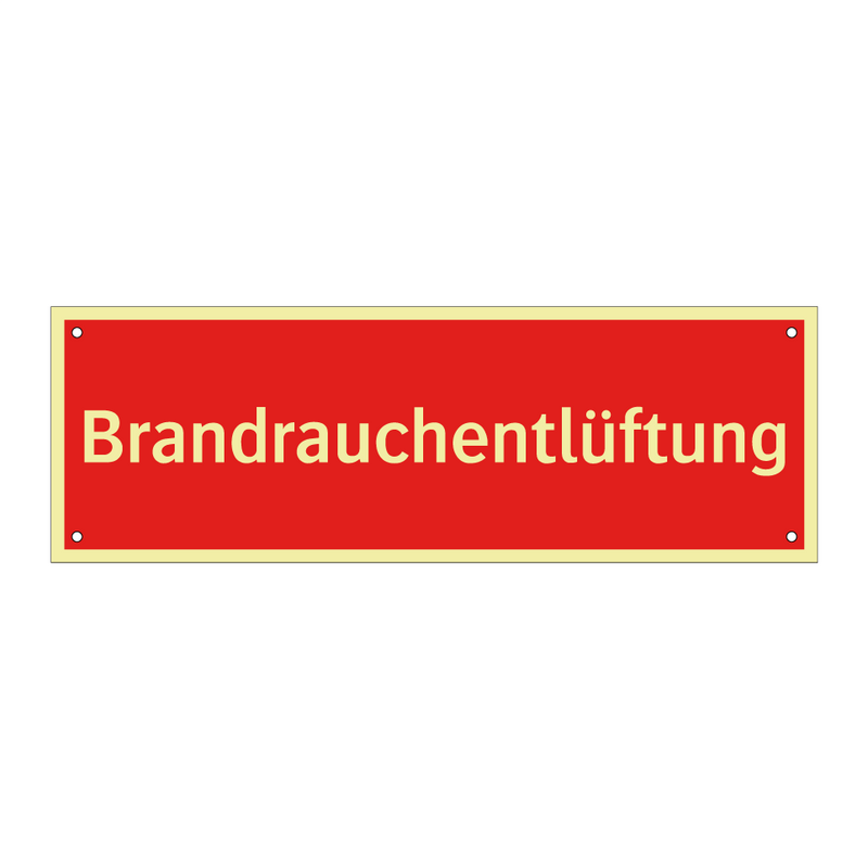 Brandrauchentlüftung