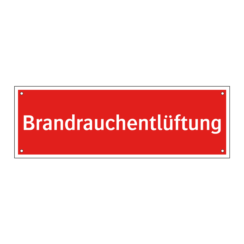 Brandrauchentlüftung