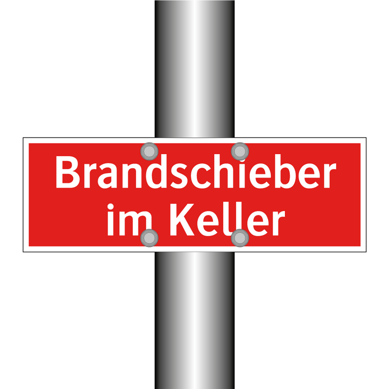 Brandschieber im Keller