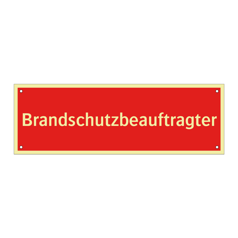 Brandschutzbeauftragter