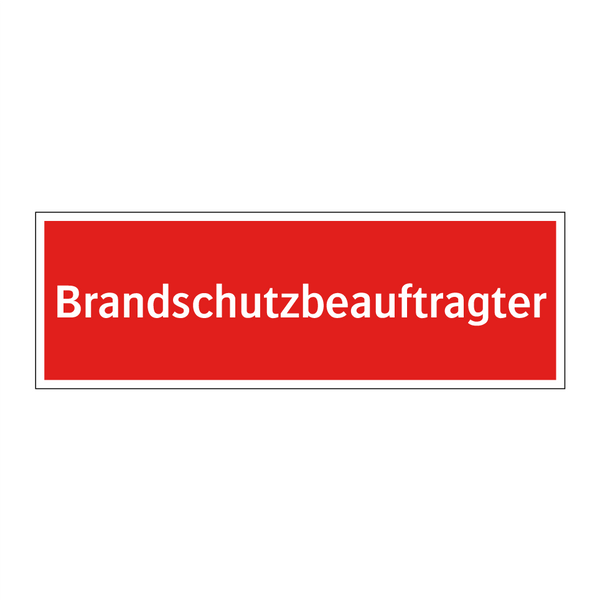 Brandschutzbeauftragter