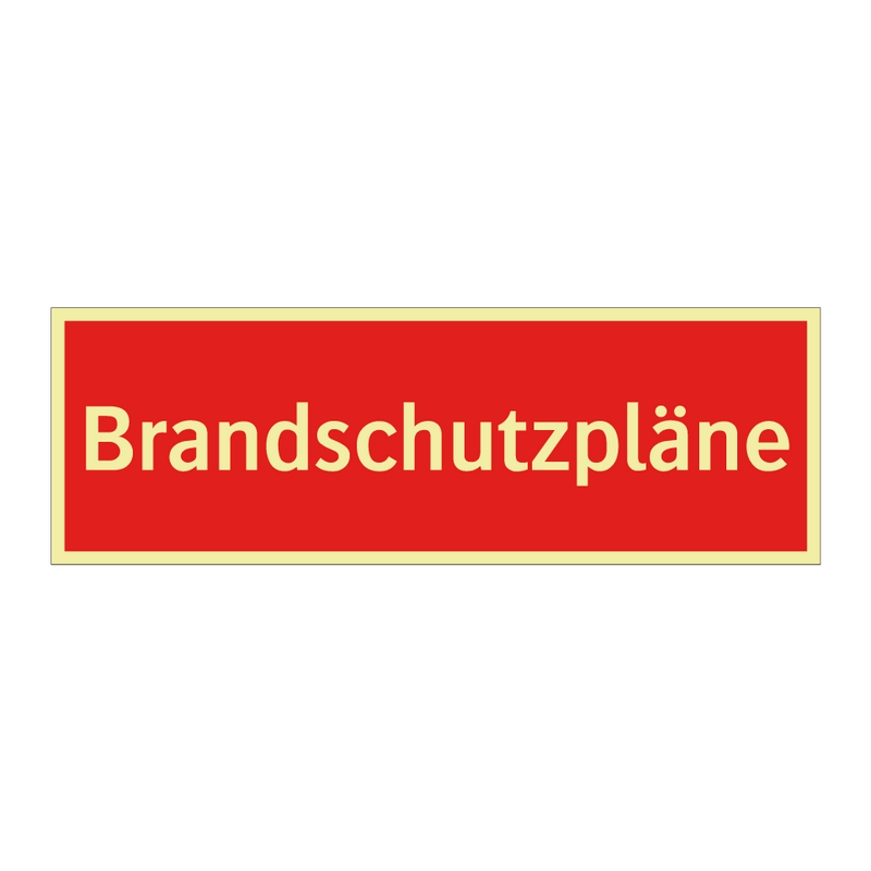 Brandschutzpläne