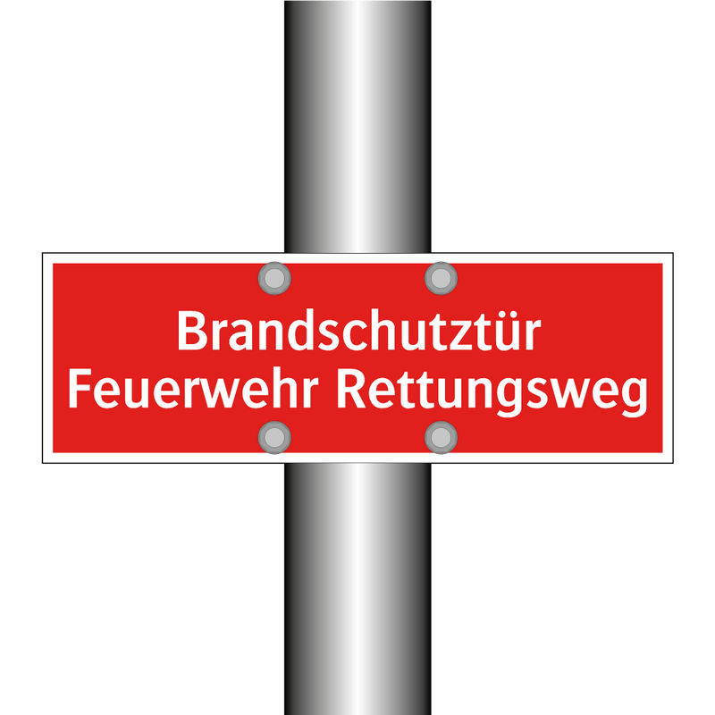 Brandschutztür Feuerwehr Rettungsweg