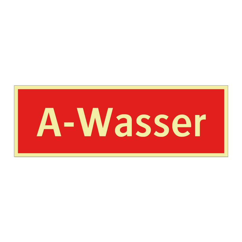 A-Wasser