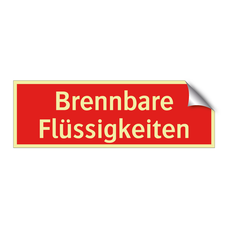 Brennbare Flüssigkeiten