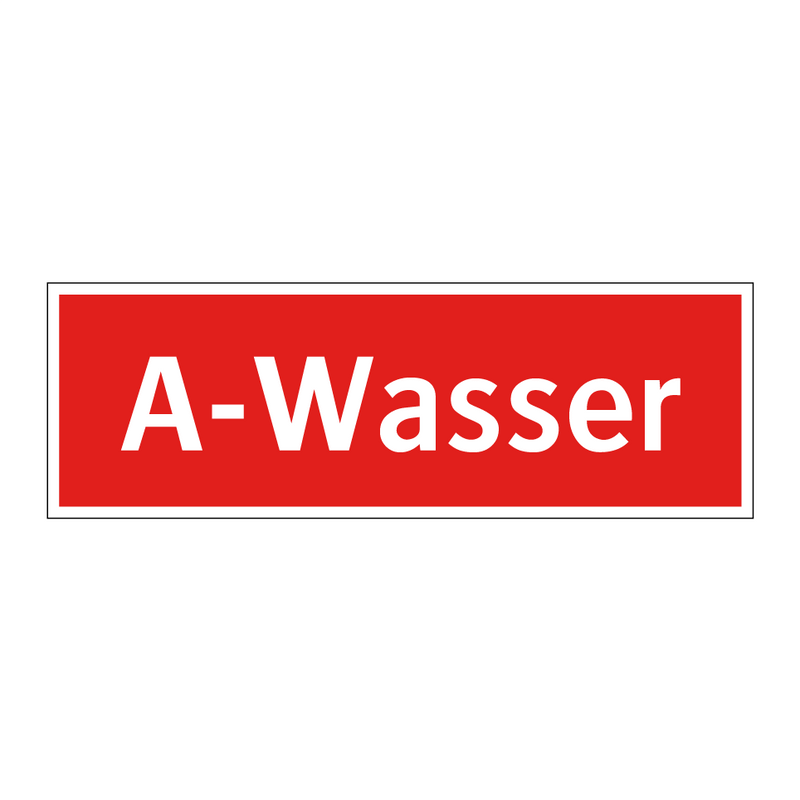 A-Wasser