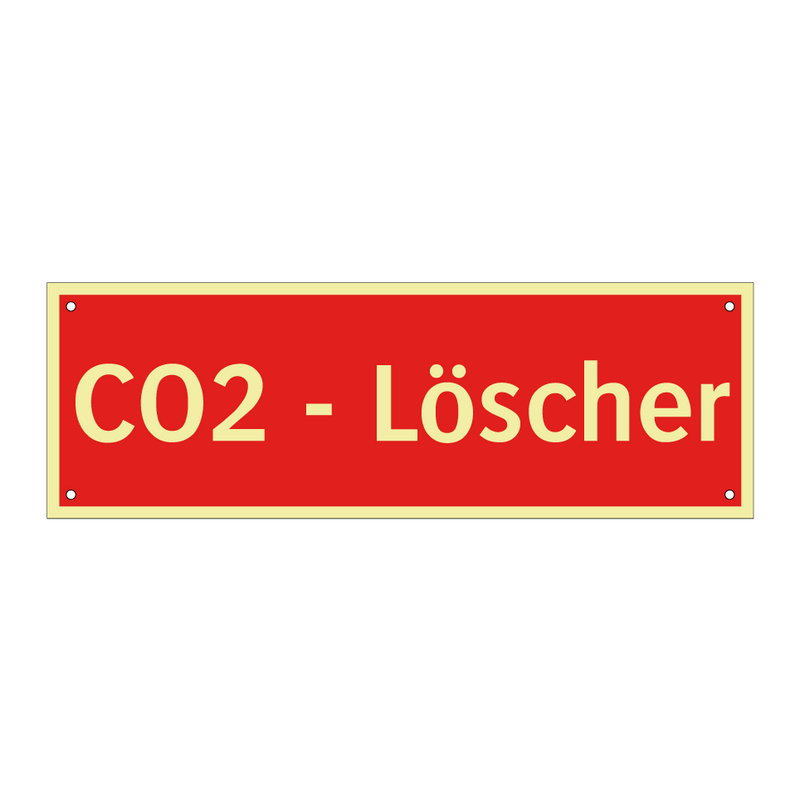 CO2 - Löscher