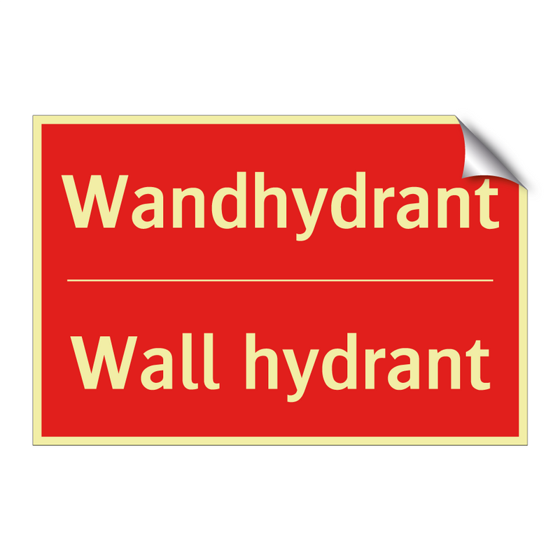 Wandhydrant - Wall hydrant