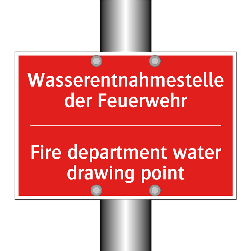 Wasserentnahmestelle der Feuerwehr/.../ - Fire department water drawing /.../