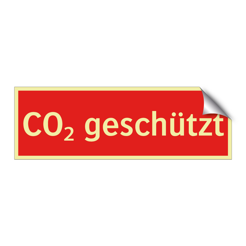 CO₂ geschützt