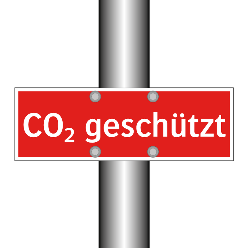 CO₂ geschützt