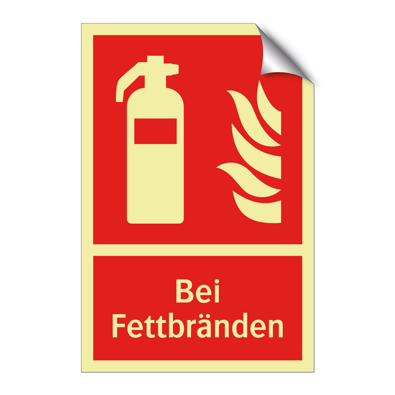 Bei Fettbränden