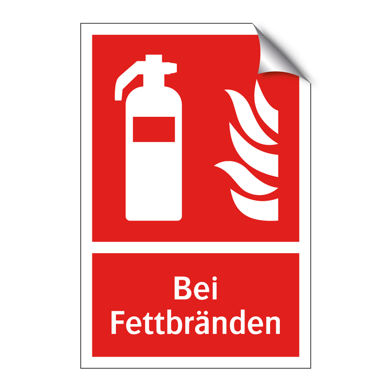 Bei Fettbränden