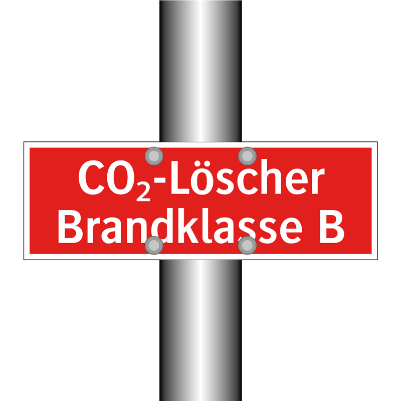 CO₂-Löscher Brandklasse B