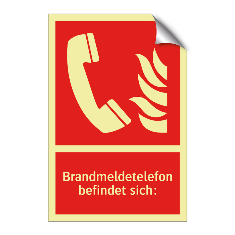 Brandmeldetelefon befindet sich: