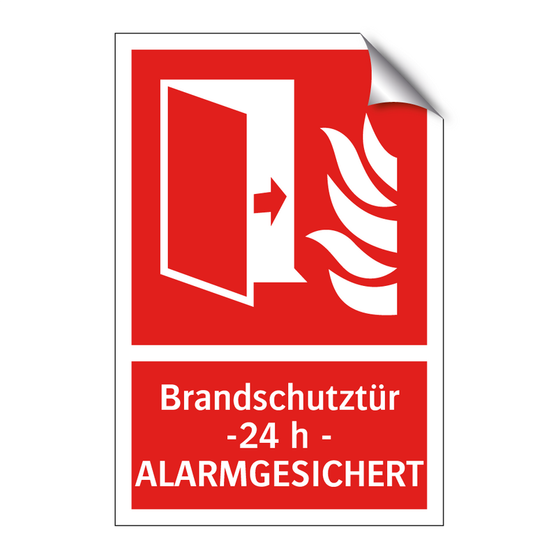 Brandschutztür -24 h - ALARMGESICHERT