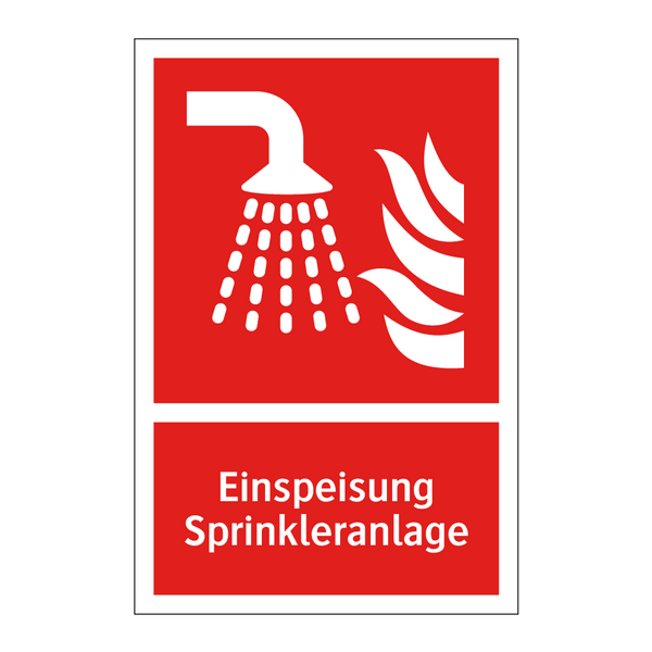 Einspeisung Sprinkleranlage